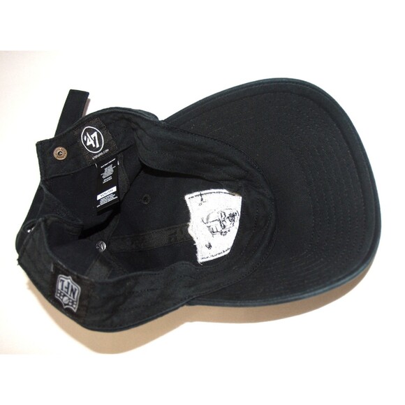 Las Vegas Raiders Official NFL '47 Brand Youth Hat Has Stonewashed Look Unisex - Picture 2 of 6
